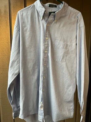 John Martin Light Blue Men’s Button Down 18.5/37 - Image 1 of 4