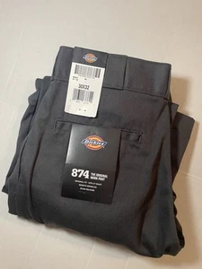 Dickies 874 Original Fit Arbeitshose Fleckenlöser faltenfest Herren 30x32 Neu mit Etikett - Bild 1 von 6