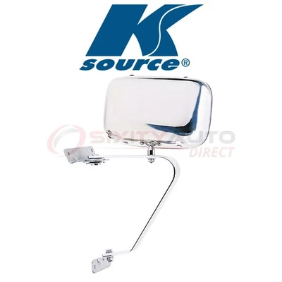 K Source Fit Door Mirror for 1980-1994 Ford F-350 4.9L 5.0L 5.8L 6.6L 6.9L io Foto 1 de 4