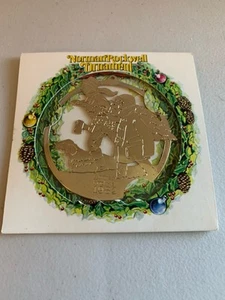 1982 Norman Rockwell McDonalds Coke Christmas Ornament Perfect Christmas Tree - Picture 1 of 3