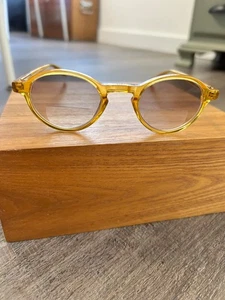 eyebobs Board Stiff 2147 Sun 77 gold oval cheaters readers sunglasses +3.00 - Picture 1 of 9