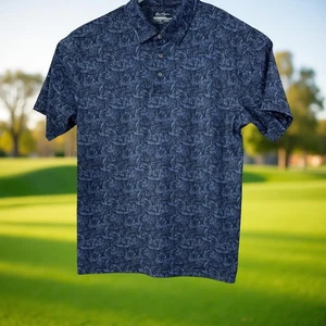 Ben Hogan Performance Golf Polo Short Sleeve Medium Poly/Elastane Collared,Logo - Picture 1 of 3