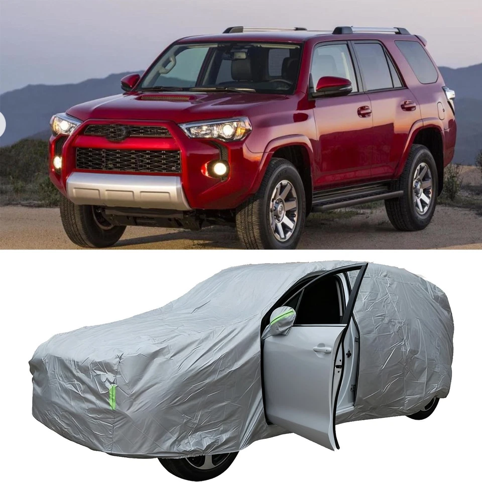 For Toyota  4Runner Car Cover 6 Layer Waterproof Dust Rain Outdoor Protector - Изображение 1 из 4