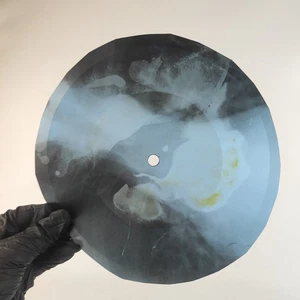 LED ZEPPELIN YOU SHOOK ME X-Ray USSR Record Roentgen Bone Ribs Music Vinyl - Picture 1 of 2