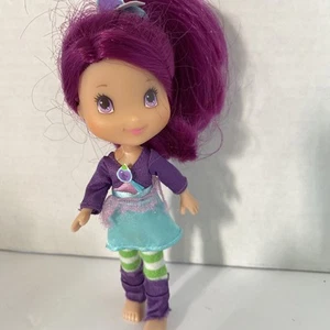 "Muñeca Hasbro Strawberry Shortcake ciruela pudín baya mejor de 6"" pulgadas 2008" - Imagen 1 de 4