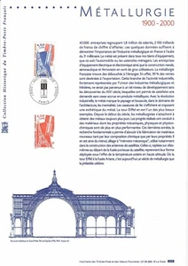 Document philatélique 1er jour 26- 2000 Métallurgie - Imagen 1 de 1