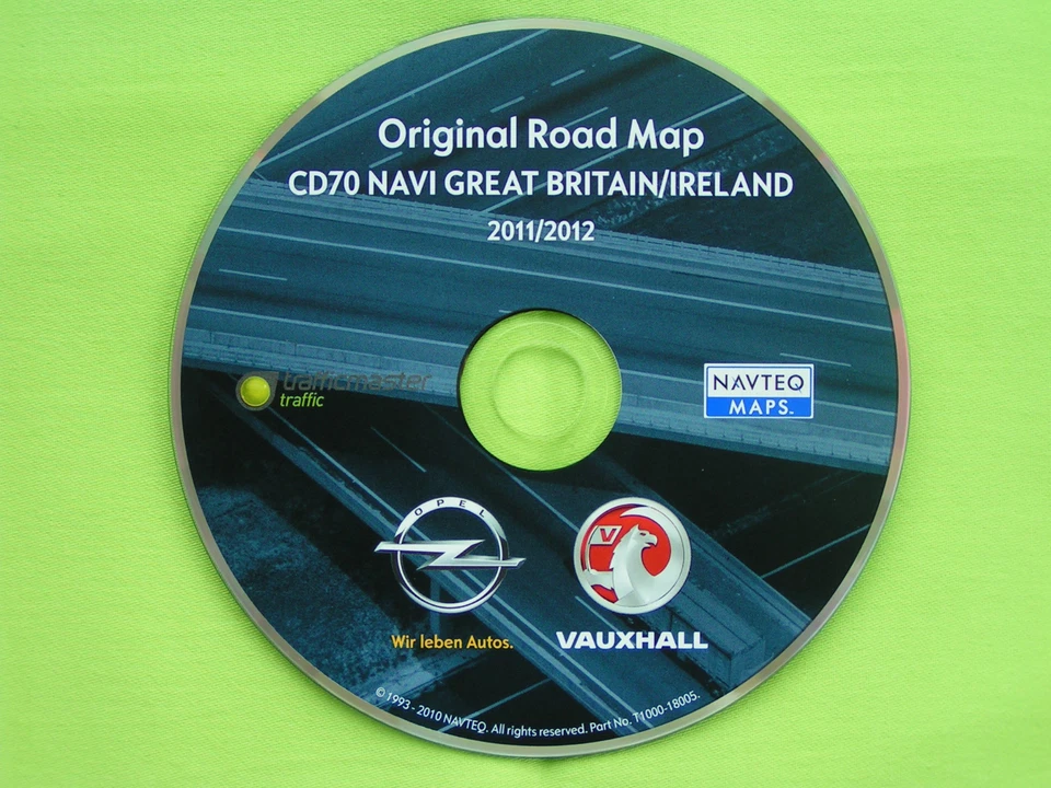 CD NAVIGATION OPEL CD 70 NAVI ENGLAND IRLAND 2012 ZAFIRA B ASTRA H CORSA MERIVA - Bild 1 von 1