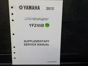 YAMAHA YFZ45B SERVICE MANUAL SUPPLEMENT (Y264) - Imagen 1 de 2