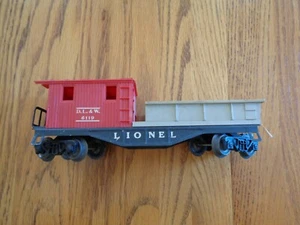 Vintage Lionel Rot/Grau D.L.&W. Arbeitsbegleitwagen - 6-6119 - top - Bild 1 von 6