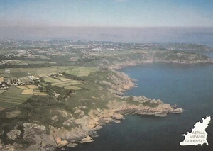 Postcard Aerial View Of Guernsey My Ref UH - Picture 1 of 2