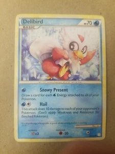 Delibird 39/123 - HeartGold & SoulSilver - Uncommon - Pokemon card - NM/M - Picture 1 of 2
