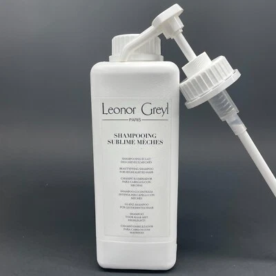 Leonor Greyl Shampooing Sublime Meches Hair Shampoo 1000ml PRO SIZE w/Pump  NEW! - Image 1 of 3