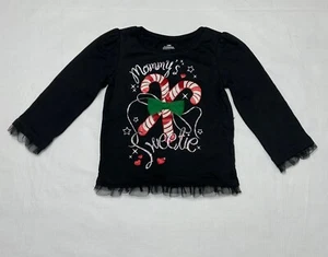 Girls Infant &Toddler Christmas T-Shirts-12M-18M-2T-3T-4T-5T - Picture 1 of 34