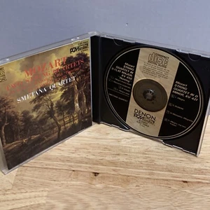 Japan CD Mozart String Quartets No.17 & No. 15 / Smetana Deon Nippon C37-7003 - Picture 1 of 5