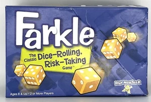 Farkle Classic Gioco Dadi Con Tazza E Istruzioni - Foto 1 di 4