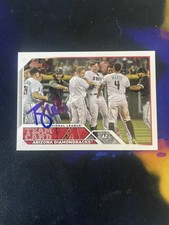 Torey Lovullo Signed 2023 Topps Arizona Diamondbacks Team Card Auto IP GTP