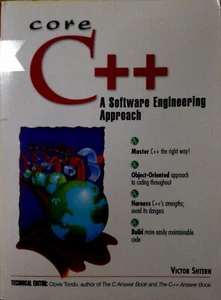 Core C++: A Software Engineering Approach Paperback – January 15, 2000 - Picture 1 of 2