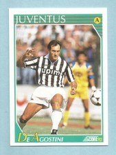 1992 Score Italian Soccer Luigi De Agostini #138 Juventus MINT!
