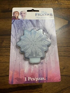 Disney FROZEN 2 GLITTER CAKE CANDLE Birthday Party Decorations Snowflake SEALED - Picture 1 of 10
