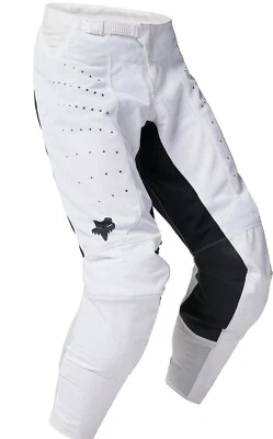 Fox Racing Airline Aviation Mens MX Offroad Pants White - Image 1 of 2