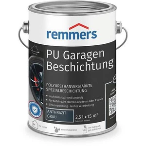 Remmers PU Garagenbeschichtung Beton Boden Farbe Versiegelung anthrazit 2,5L  - Bild 1 von 3