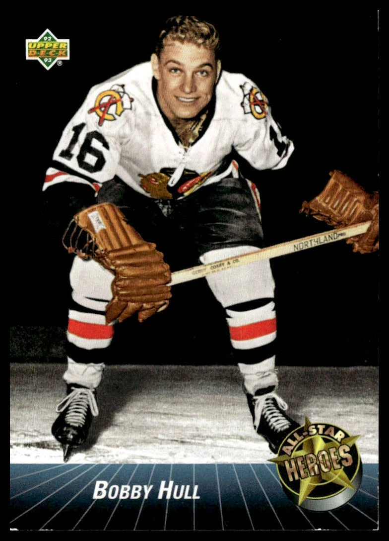 1992-93 Upper Deck All-Star Locker Series #43 Bobby Hull