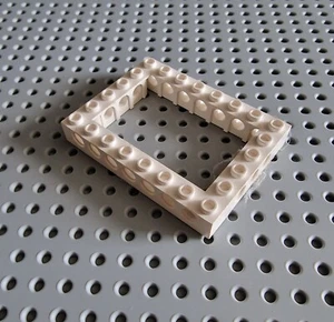 Lego Technic Technik Rahmen Lochbalken 6x8 Weiß 1 Stück 32532 A082 - Bild 1 von 1