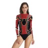 The Amazing Spider-Man Women's One-Piece Swimsuit – Blue Spiderman Cosplay Costume Swimwear