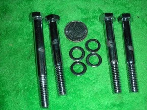 BOMBA DE AGUA MOROSO PERNOS CABEZA HEXAGONAL CROMADOS 3/8 X 3, 3-3/4 BLOQUE PEQUEÑO CHEVY 39622 - Imagen 1 de 1
