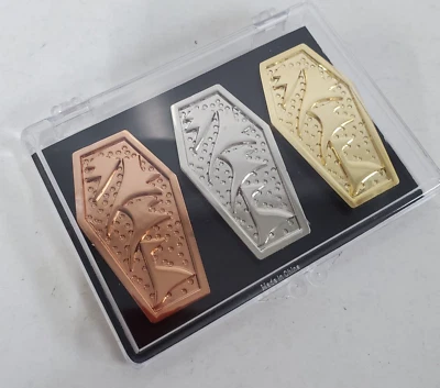 DELUXE Star Trek: Next Generation Klingon Darsek Currency Metal Set of 3 in Case - Image 1 of 4