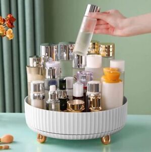 Makeup Organiser 360 Rotating Acrylic Cosmetic Storage Box Perfume Display Stand