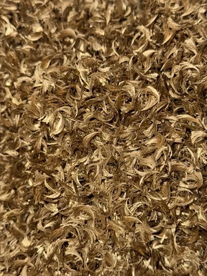 Dekomaterial ''BrassFlakes'', hochwertige Messing-Späne, gold - Bild 1 von 2
