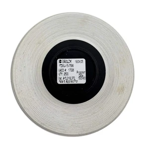 Brady Durasleeve Wire Marker Insert 15mm x 4.20mm White PTDSU-15-7596 - Picture 1 of 6