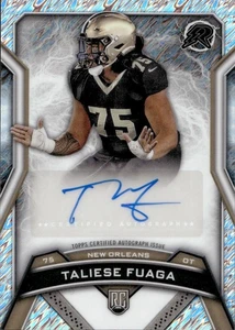 Taliese Fuaga Rookie Auto - 2024 Topps Resurgence Football #RS-TFU - Bild 1 von 2
