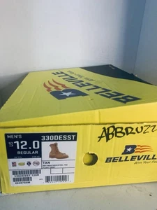 Belleville Desert Tan Boots Size 12R - Picture 1 of 9