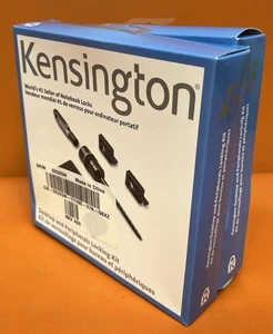 New Open Box Lot of 2 Kensington 0X32DN Portable Notebook Locks - Picture 1 of 4