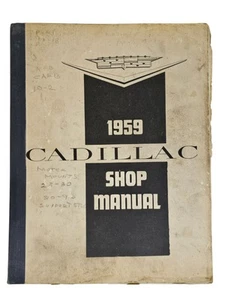 1959 Cadillac Shop Manual Covering 1959-67 Passenger Cars and 68 Chassis - Picture 1 of 14