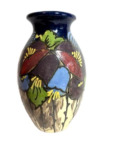 Jugendstil Jugendstil Künstler Huber Roethe German 20er Jahre Vase mit Beschädigung, LESEN - Bild 1 von 10