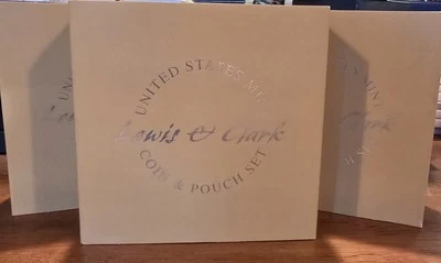 2004 Lewis & Clark Commemorative Dollar Coin & American Indian Pouch Set & COA - Image 1 of 4