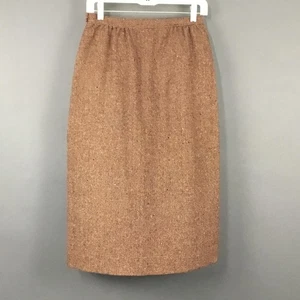 Vintage Pendleton Skirt Womens 10 Wool Tweed Lined Classic Made USA 70s - Picture 1 of 10