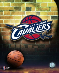 Foto con logotipo del equipo Cleveland Cavaliers con licencia 8 X 10 AAGZ095 - Imagen 1 de 1