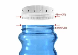 6x American Made Trinkflasche Krug Verschluss 53mm BPA frei 53/400 für Wasserflaschen etc. - Bild 1 von 1