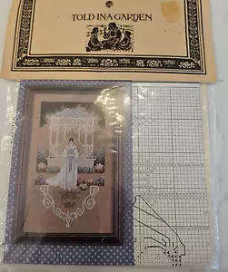 VICTORIAN BRIDE by TOLD IN A GARDEN (Cortland, Ohio) Cross Stitch VGC - Wow! - Picture 1 of 2