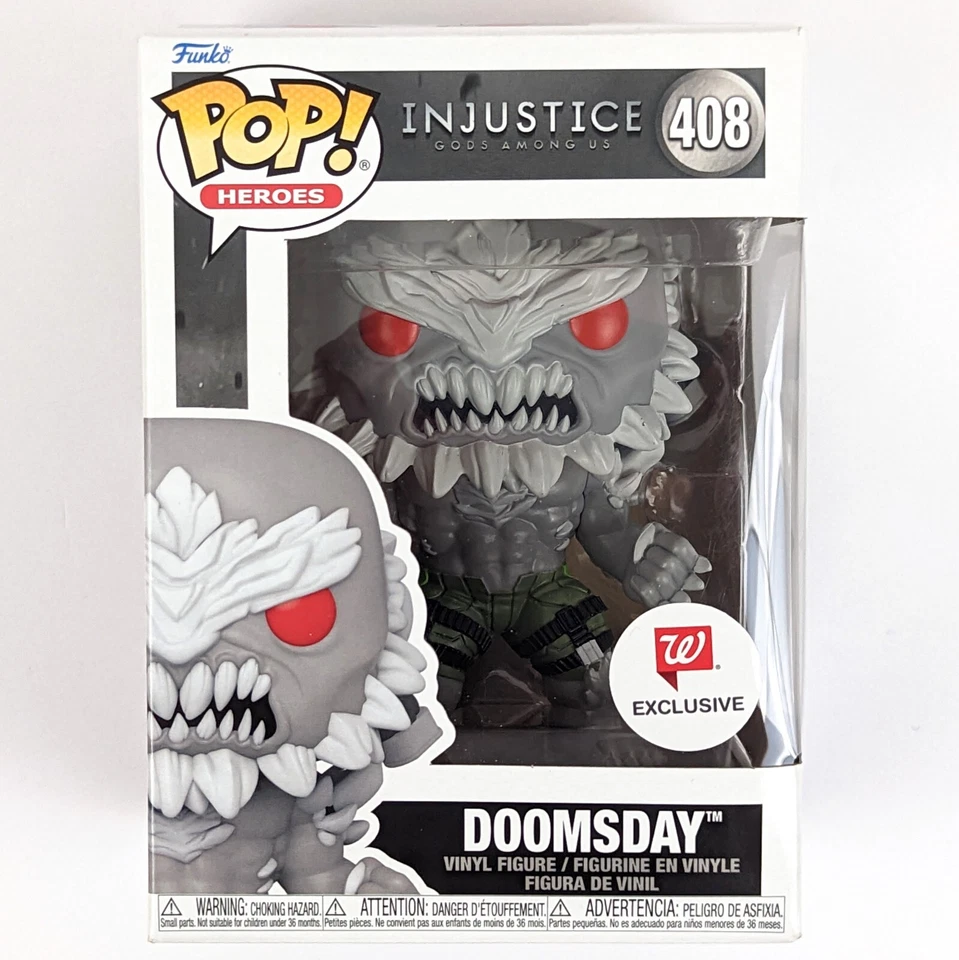 Funko pop ! Heroes DOOMSDAY #408 Injustice Gods Among Us Walgreens 限定全新 — 第 1/1 张图片