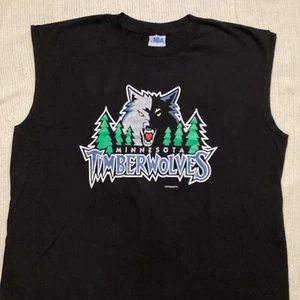 Mint Vintage KEVIN GARNETT Sleeveless XL T-Shirt VF Imagewear Classic Logo NBA - Picture 1 of 7