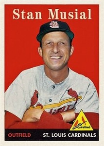 STAN MUSIAL 58 ACEO ART CARD B#### BUY 5 GET 1 FREE ##### or 30% OFF 12 OR MORE 