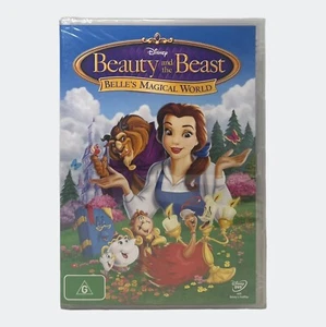Beauty & The Beast Belle's Magical World DVD - Region 4 PAL - Brand New & Sealed - Picture 1 of 16