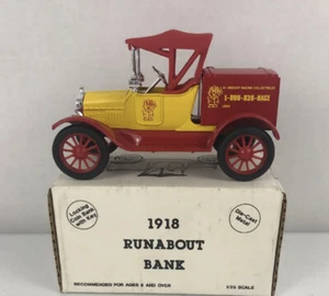 Dr. Diecast 1918 FORD MODEL T RUNABOUT BARREL TRUCK 1989 DIECAST ERTL BANK #B800 - Bild 1 von 1