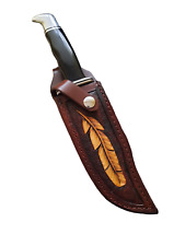 Custom Leather Knife Sheath That Fits a Buck 119 Knife. Knife NOT Included!