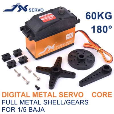 JX 60KG High Torque 180° Digital Servo for 1/5 SAVOX-0236 LOSI XL 5T Baja RC Car - Image 1 of 4